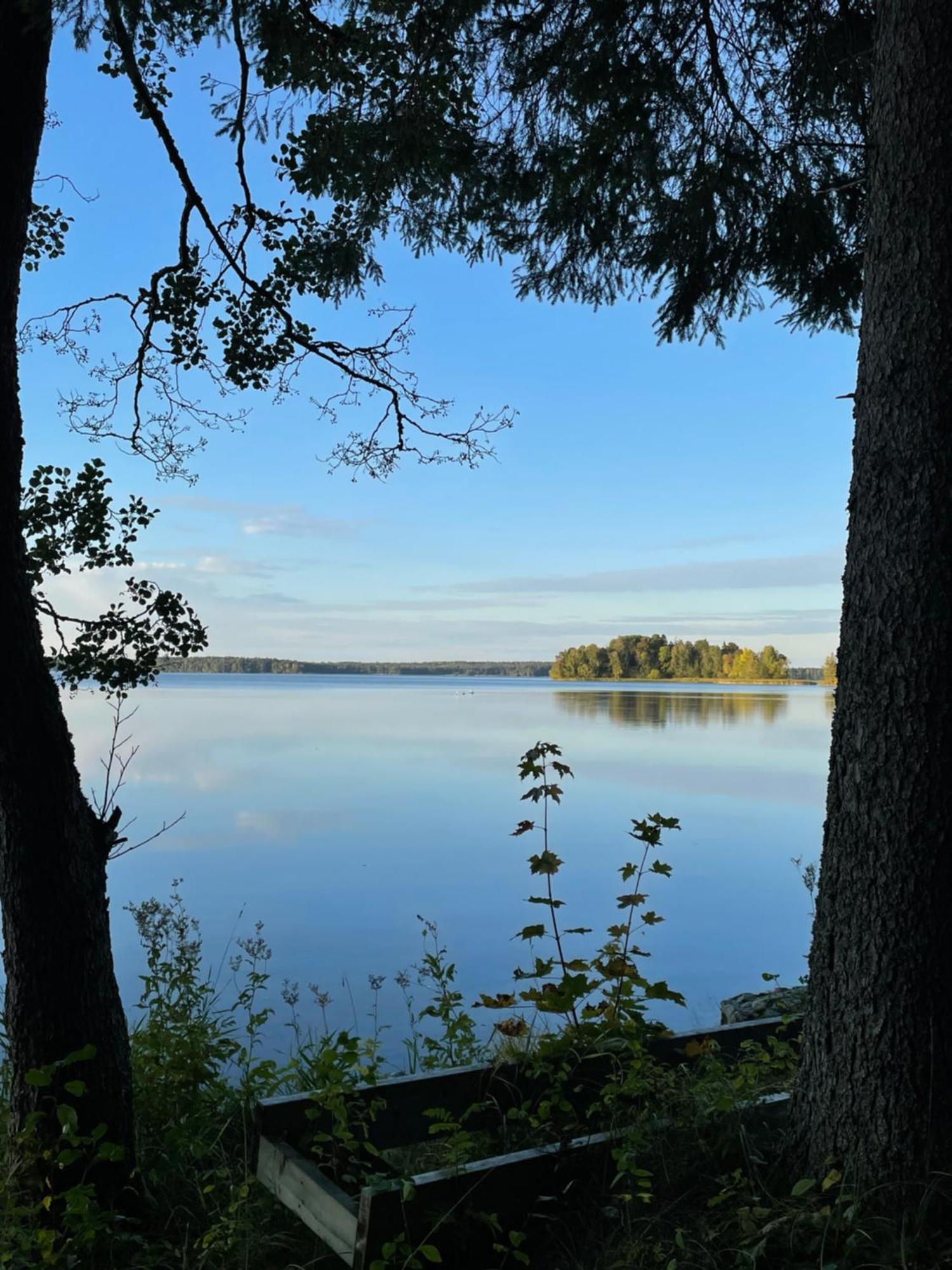 Sjoenaera Stuga Norrtälje Buitenkant foto